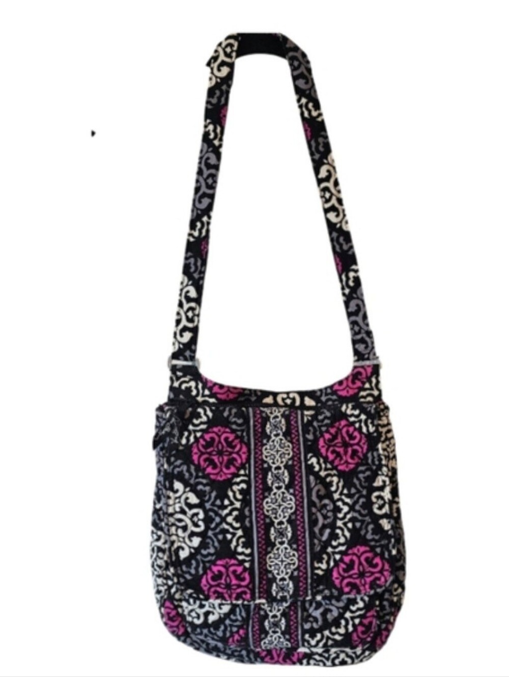 VERA BRADLEY Canterbury Magenta Crossbody Messenger Bag